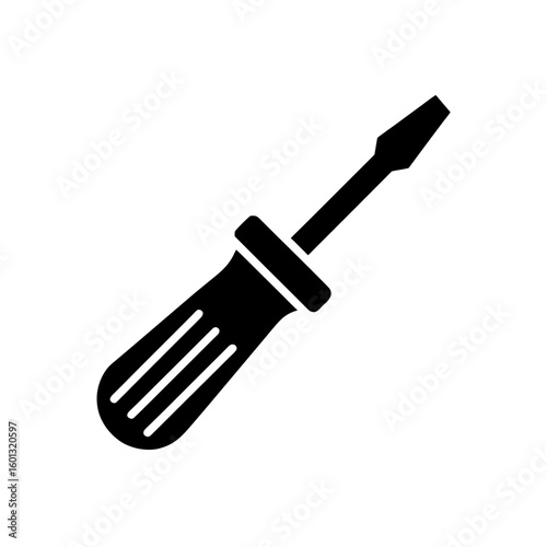 screwdriver icon vector illustration