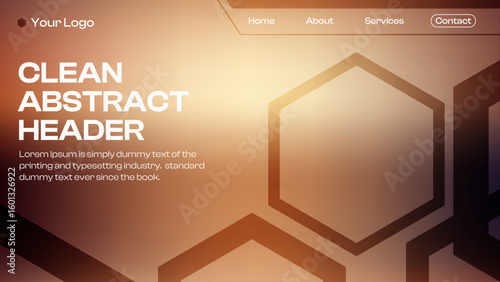 Gradient fluid header background. Abstract mesh banner. Modern vector layout for landing page design.