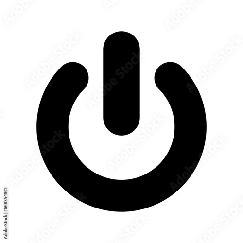 Power Button On Off Buttons Simple Vector Icon