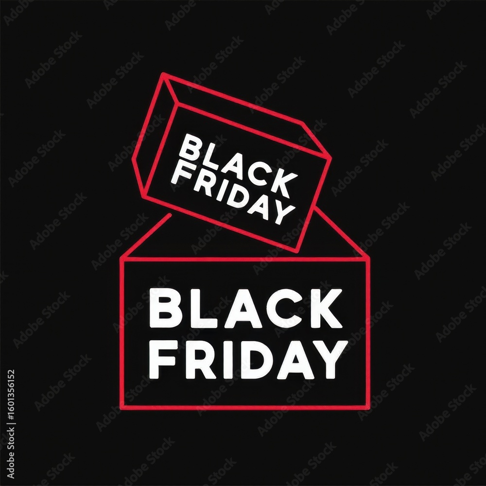 Obraz premium Black Friday Promotion