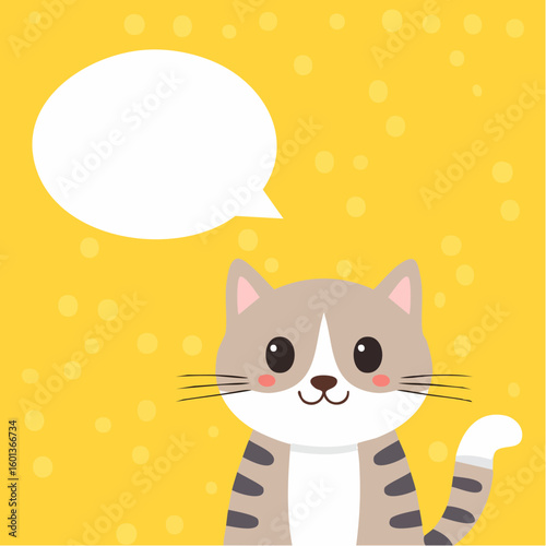 cat with a gift
