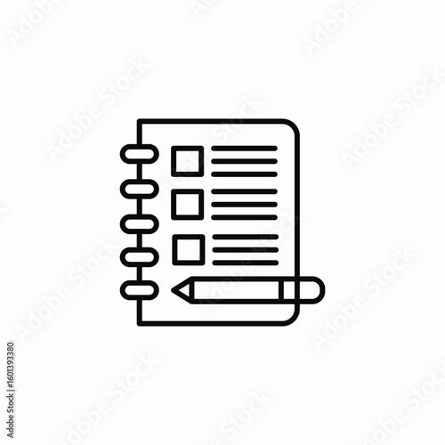 duty list icon sign vector