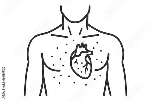 Customizable vector illustration of a cloth diaper linear icon, representing a zero waste and cost effective lifestyle with a contour symbol for reusable kids clothing, available as a thin line