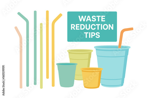 Embracing eco-friendly living and a zero-waste lifestyle involves making simple choices, such as opting for reusable drinking straws over single-use plastic ones to reduce waste