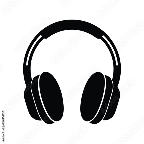 headphones isolated on white