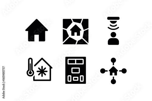solid icon isolated habitation shelter stcture habitation footprint map habitation occupancy sensor habitation comfort inde habitation furniture layout habitation resource node