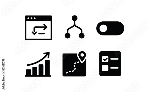 solid icon isolated possibility window module possibility branch pictor possibility enable toggle possibility forecast model possibility path planner possibility option list