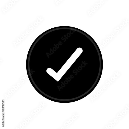 approval check badge for verified authentic content