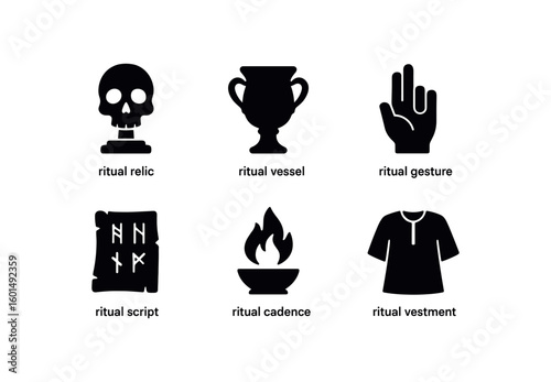 solid icon isolated ritual relic ritual vessel ritual gesture ritual script ritual cadence ritual vestment