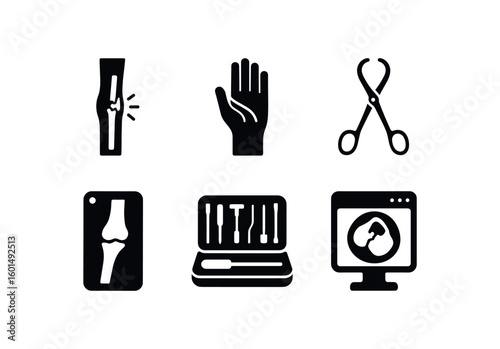 solid icon isolated radial fracture bone density scan radial fracture tendon gliding eercises radial fracture uction forceps radial fracture ulnar variance template radial fracture hardware