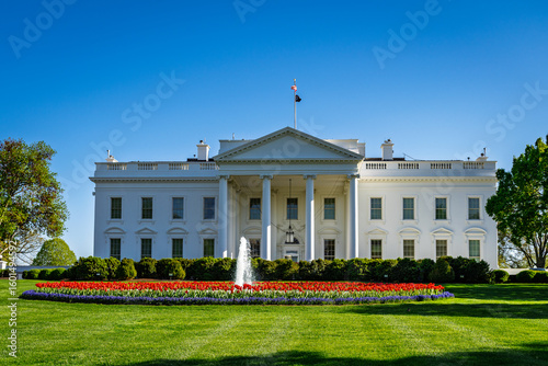 White House on a Sunny Day
