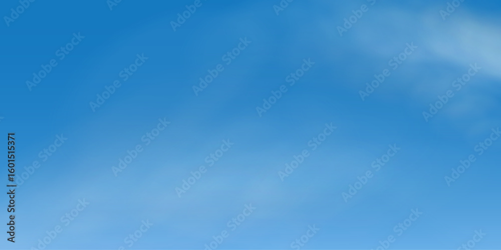 Beautiful day with a fluffy white cloudscape in a bright blue sky. Clouds background, Summer horizon, Clear blue sky in the summer times, Nature vector landscape. Beautiful day with a fluffy white cloudscape in a bright blue sky. Clouds background, Summer horizon, Clear blue sky in the summer times, Nature vector landscape.