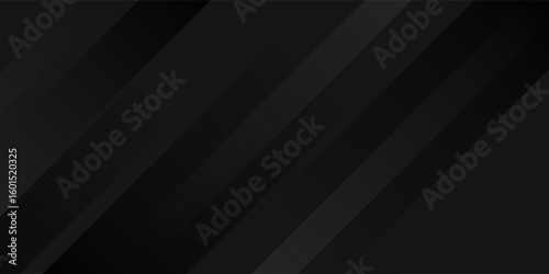 Black abstract background. Elegant dark diagonal shape elements.