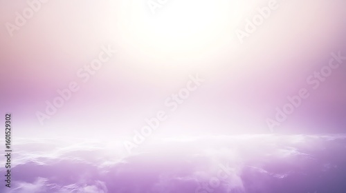 Ethereal pastel sky with soft clouds, dreamy background, perfect for peaceful and celestial designs
