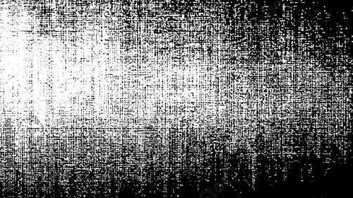 Grainy pixelated texture in black and white representing glitch vector background  