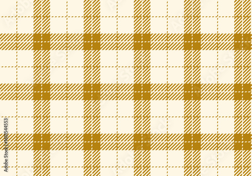 Tartan Check - Ocher タータンチェック-オークル