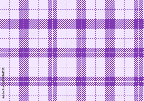 Tartan Check - Purple タータンチェック-紫