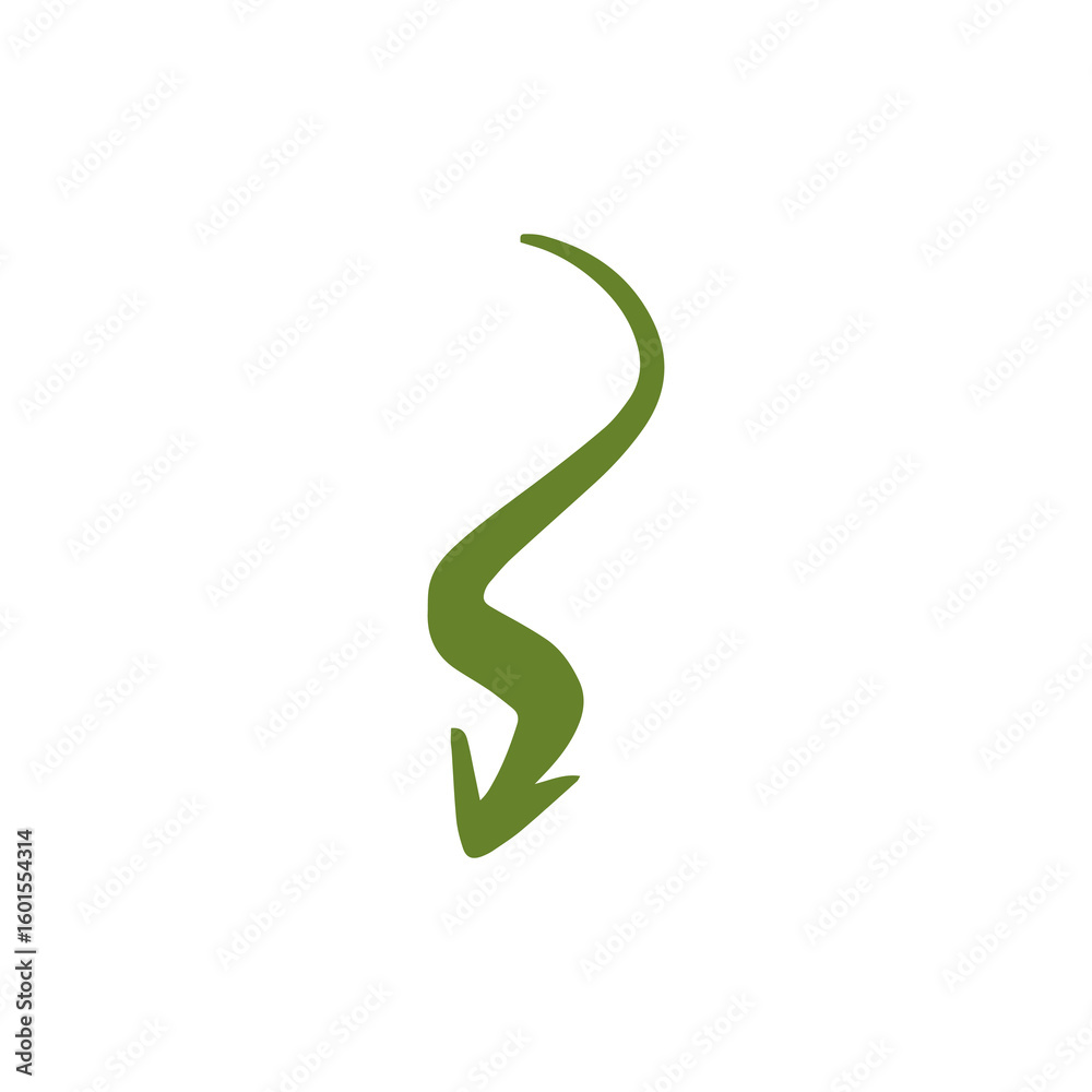 A vibrant green plant leaf, perfect as a nature icon or a business design illustration, isolated on a white background A vibrant green plant leaf, perfect as a nature icon or a business design illustration, isolated on a white background
