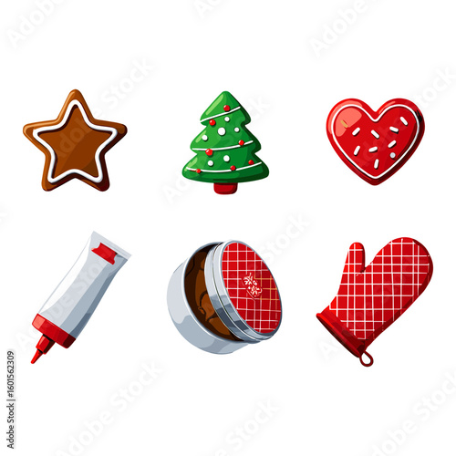 Christmas Baking Elements Set
