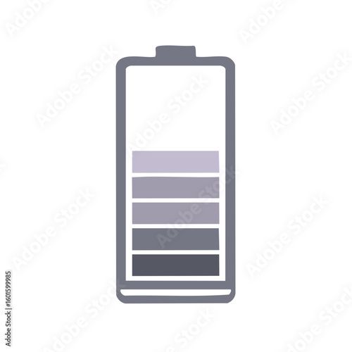 Battery Charge Level Indicator Graphic Low Battery Energy Symbol