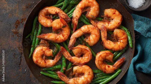 Delicious Shrimp with Green Beans Recipe for a Healthy Meal