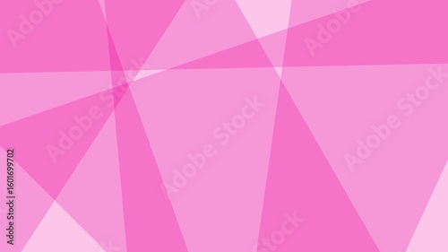 Abstract Pink Polygon Background with Transparent Layers