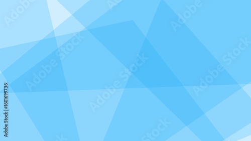 Light Blue Transparent Polygon Background Design