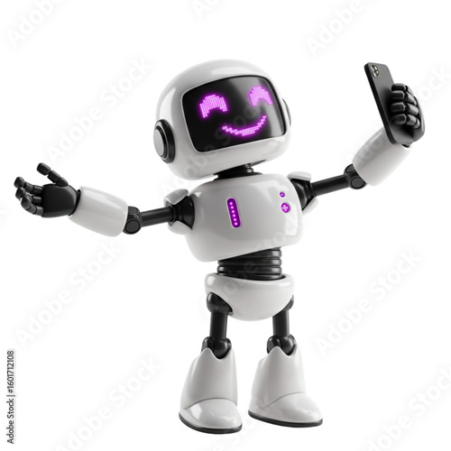 cartoon robot ai