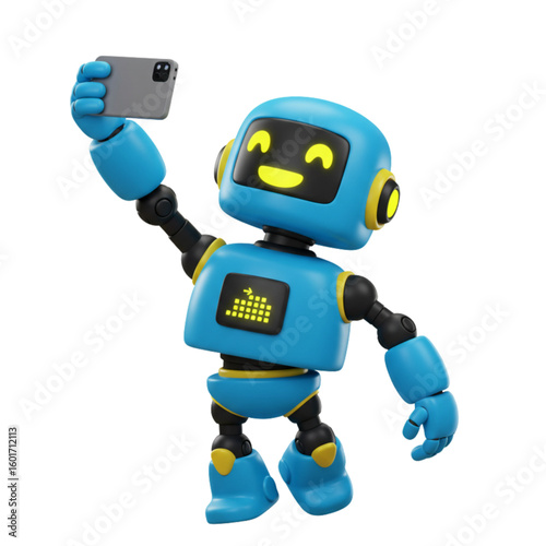 cartoon robot ai