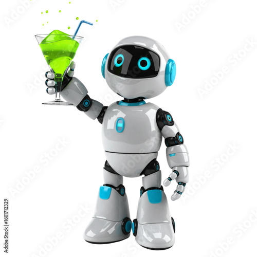 cartoon robot ai