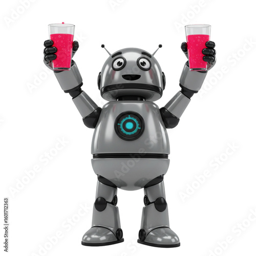cartoon robot ai