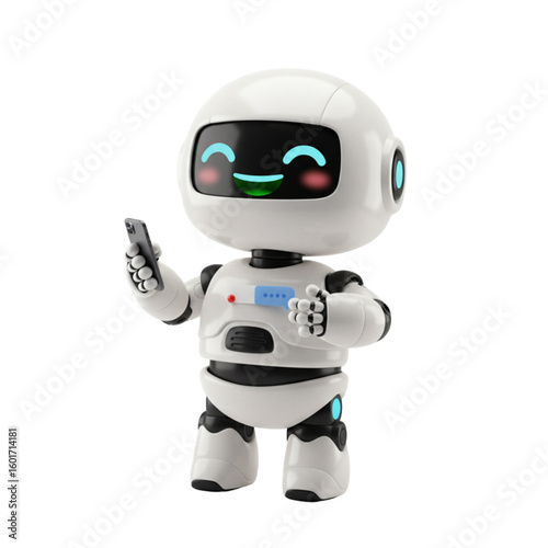 cartoon robot ai