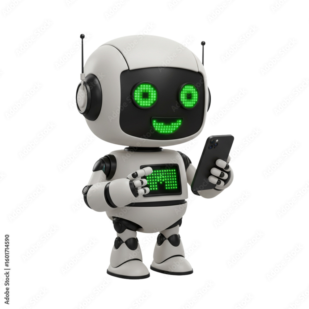 Fototapeta premium cartoon robot images