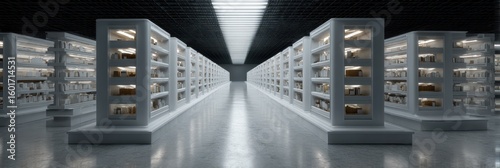 Genetic library vault for species preservation and dna storage