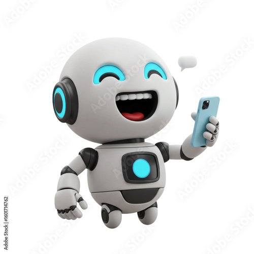 cartoon robot ai