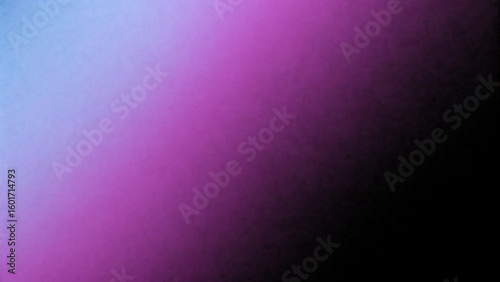Vibrant gradient of blue to purple fading into deep black with subtle texture