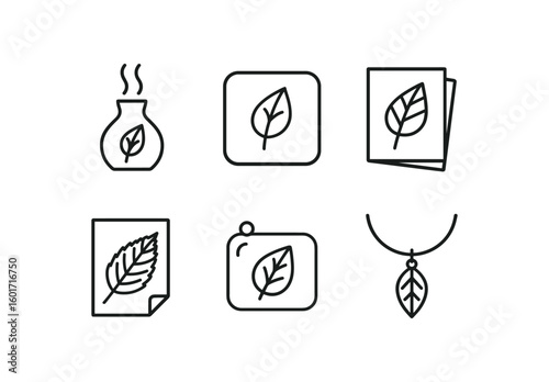 straight perfect stroke icon mono icons style isolated leaf oil diffuser leaf themed coaster leaf print fabric leaf b paper leaf scented soap leaf necklace pendant