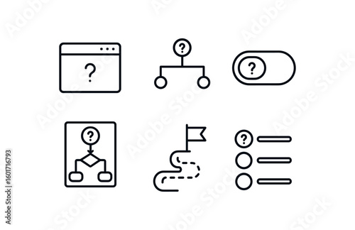 straight perfect stroke icon mono icons style isolated possibility window module possibility branch pictor possibility enable toggle possibility forecast model possibility path planner