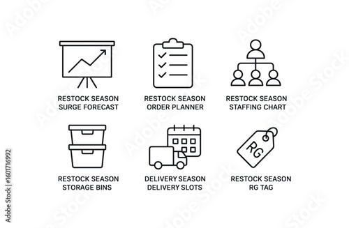 straight perfect stroke icon mono icons style isolated restock season sur forecast restock season order planner restock season staffing chart restock season stora bins restock season