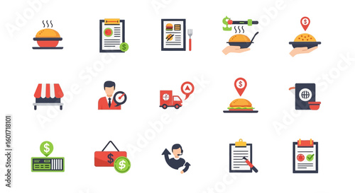 Elderly Care Services & Support Icons