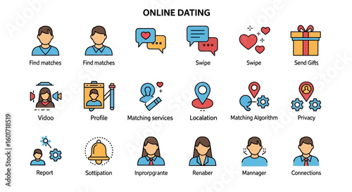 Elderly Care Services & Support Icons