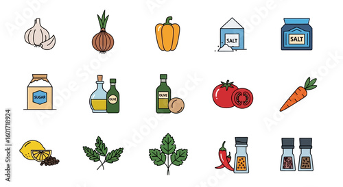 Elderly Care Services & Support Icons