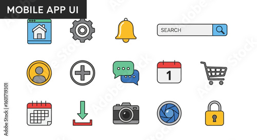 Elderly Care Services & Support Icons