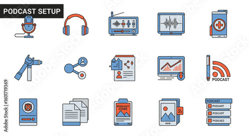 Elderly Care Services & Support Icons