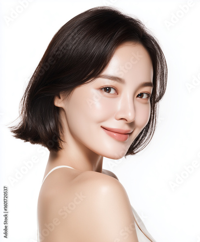 Wallpaper Mural beautiful asian korean beauty model. hair model Torontodigital.ca