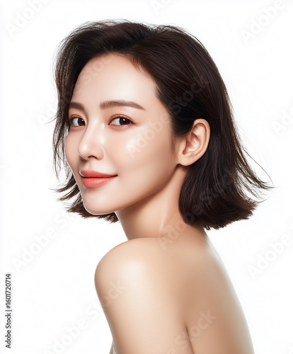 Wallpaper Mural beautiful asian korean beauty model. hair model Torontodigital.ca