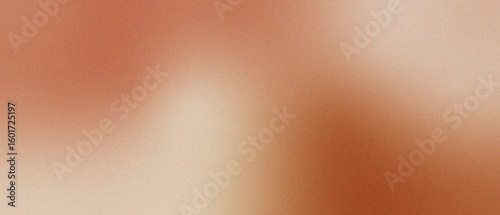 Warm Terracotta Grainy Gradient Background