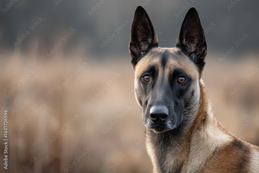 Naklejka premium Belgian herding dog