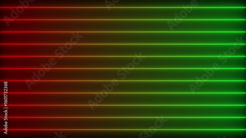 Blue Neon Horizontal Lines Background – Futuristic Glowing Striped Grid Pattern on Black, Digital Light Bars for Tech Interface, Cyber Design, Gaming UI, Virtual Panels,