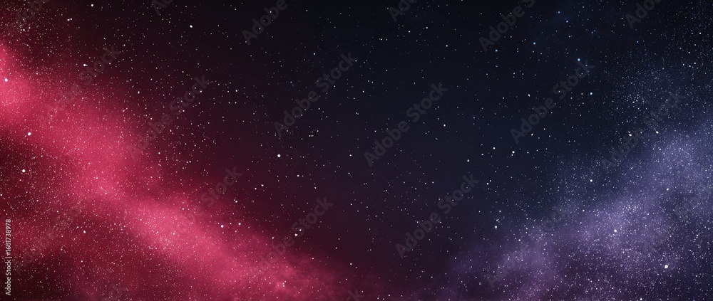 Fototapeta premium Cosmic nebulae, vibrant hues of space